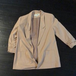 Blush blazer